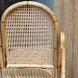Bamboo rocking chair
