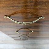 Commode Art Déco en acajou avec quatre tiroirs