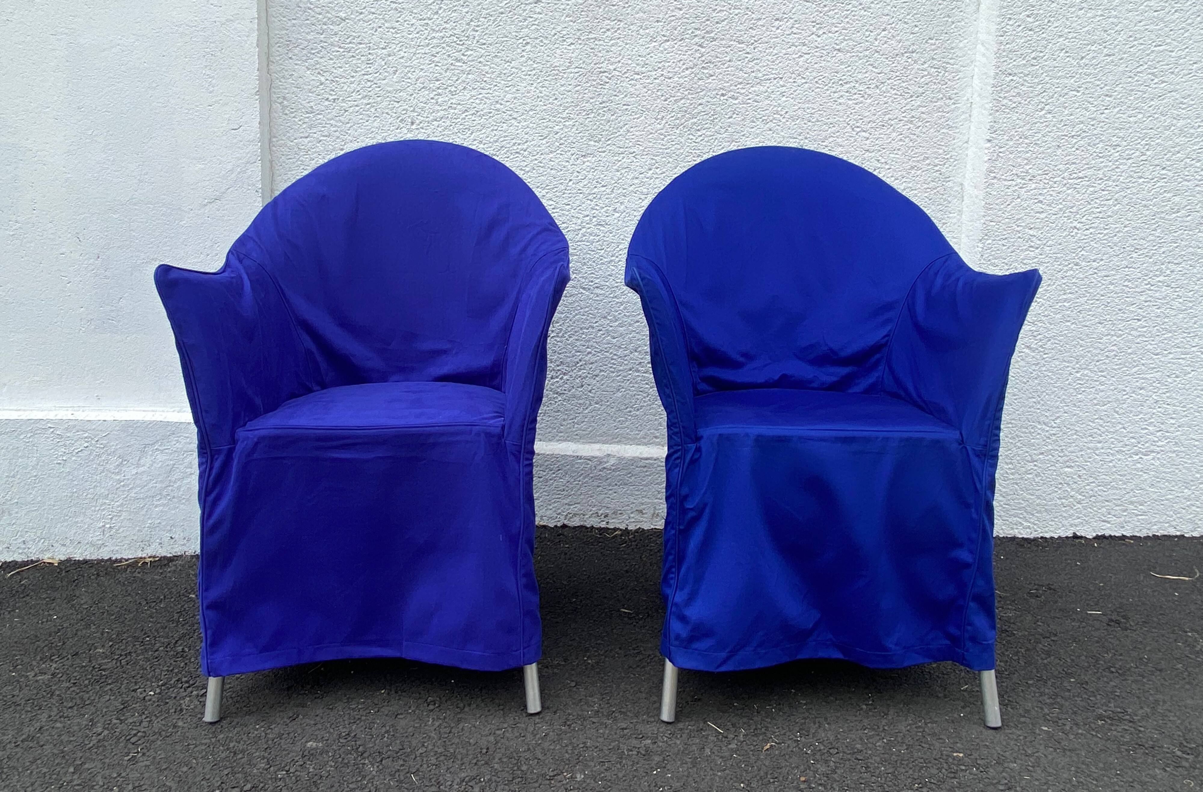 Pair of Lord Yo armchairs by Starck