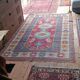 Tapis Sinkiang de chine, vintage des années 1980. Travail artisanal