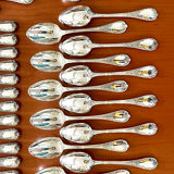 Christofle Marly, new condition, 48-piece cutlery set