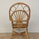Fauteuil rotin enfant