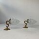 Pair of vintage art-deco sconces