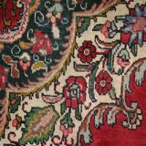 Tapis persan fait à la main en laine rouge 283x420cm