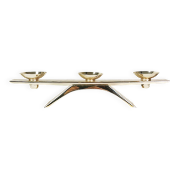 Bougeoir Mid Century, WMF, conçu par Kurt Radke, années 1960.