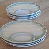Asparagus plates in slip