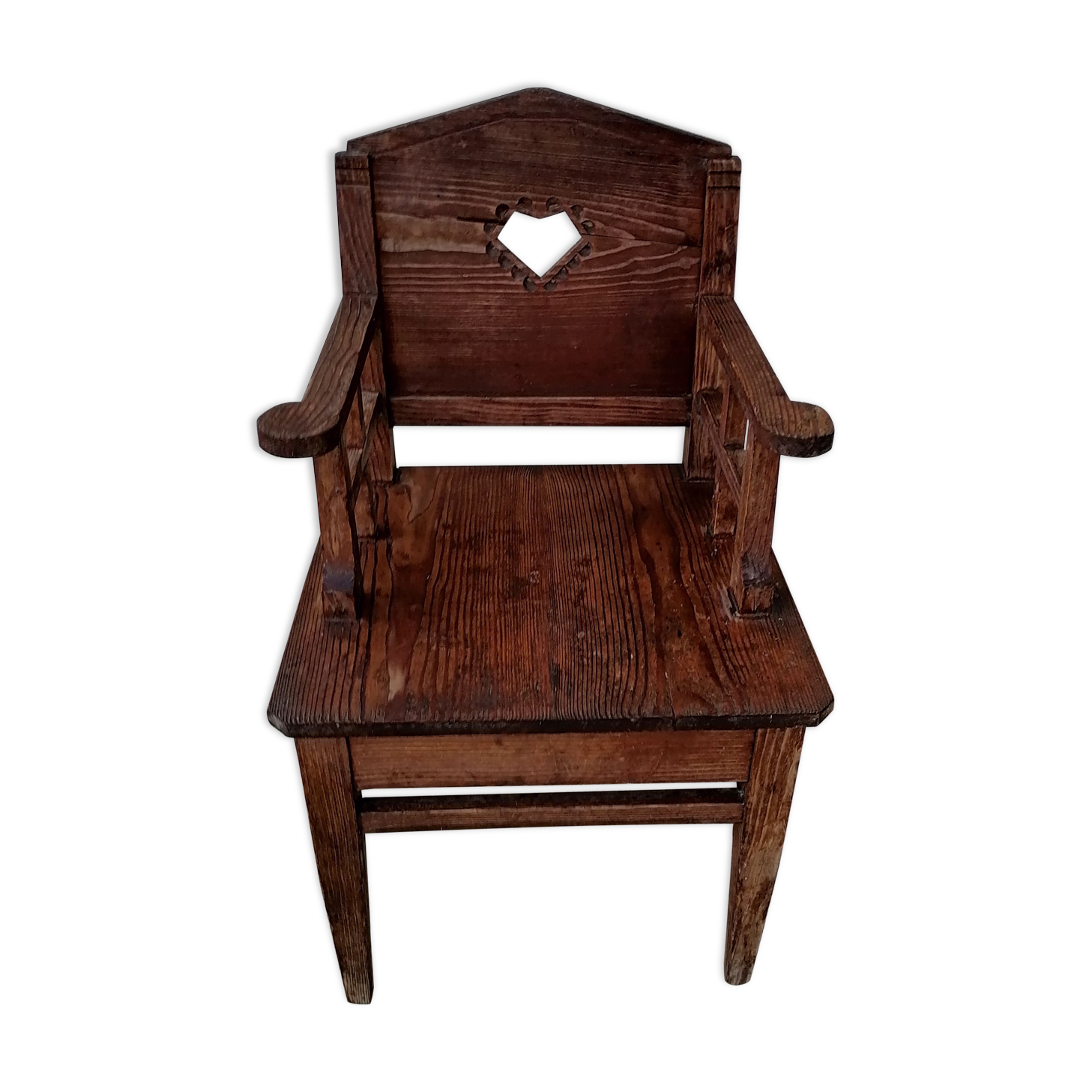 Seat throne oak