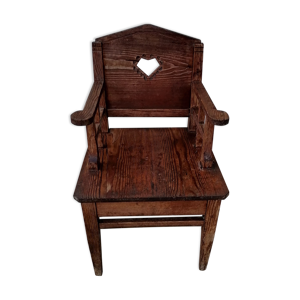 fauteuil en chêne