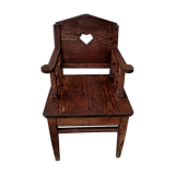 Fauteuil en chêne