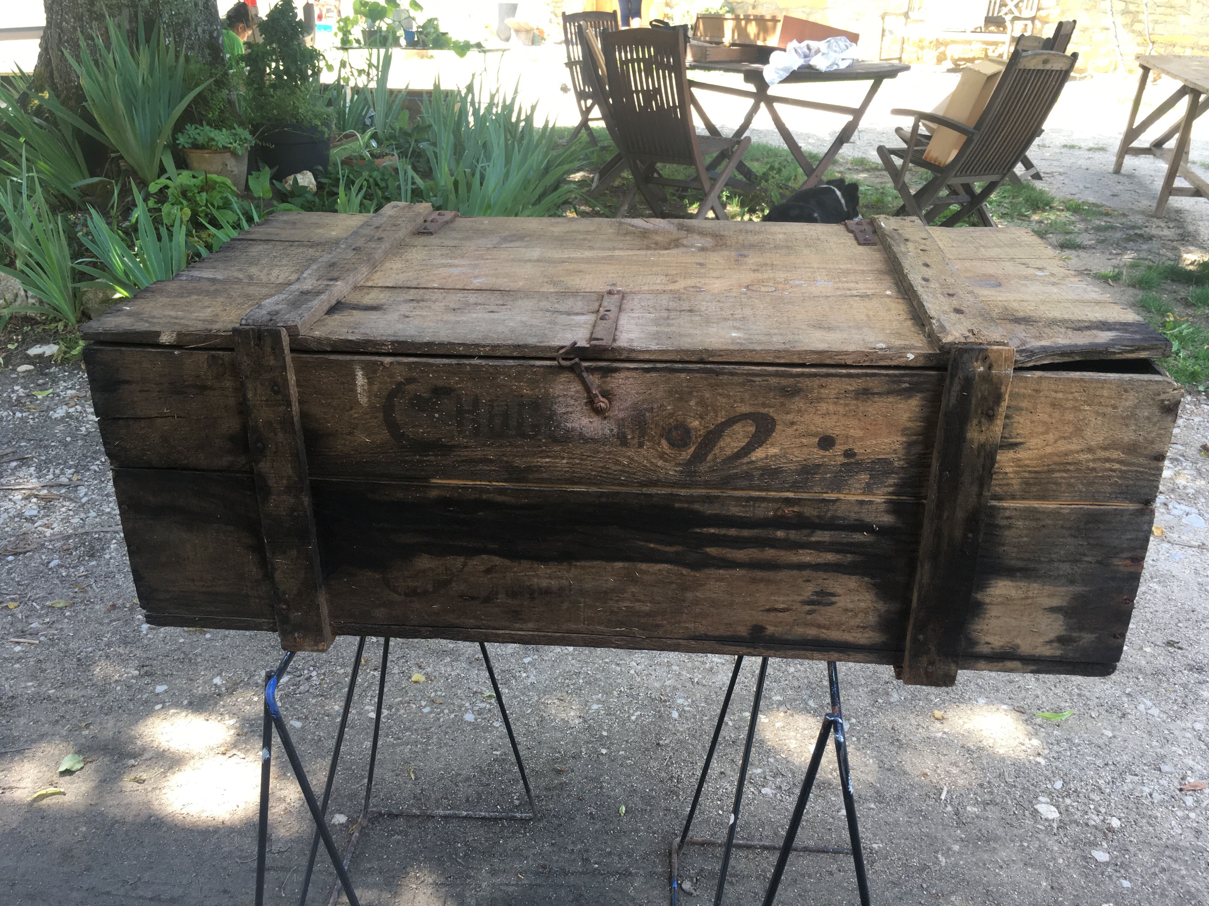 Wooden box Chocolate Foal