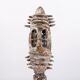 Sicilian glazed ceramic sculpture, unique piece