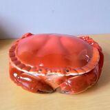 Ceramic crab terrine, M.Caugnant, 1950