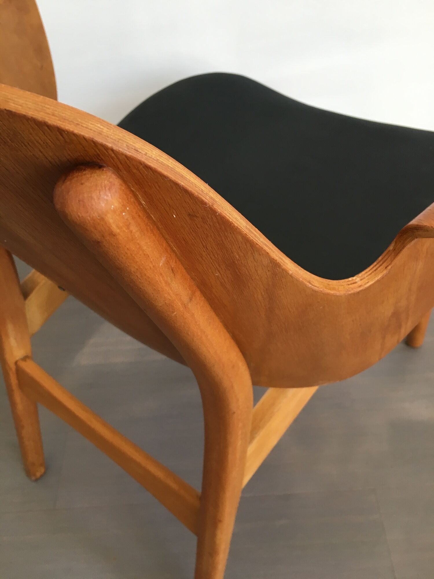 Hans Olsen lounge chair model 107 for Bramin, Denmark, 1950 's