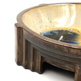 Art Deco ceramic centerpiece, Mougin Freres, Nancy France 1920s