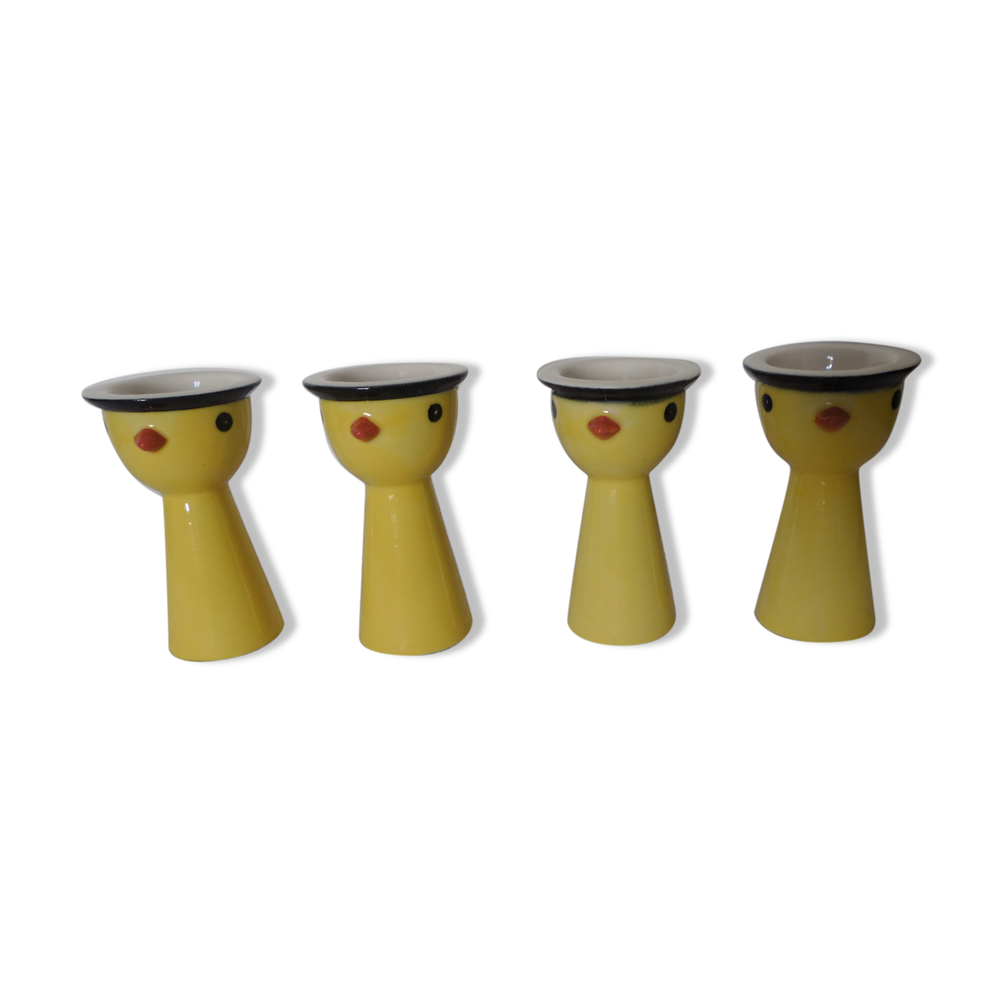 set of 4 tall chick shells Goebel Germany