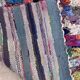 Colorful Boucherouite Moroccan rug - 141 x 254 cm