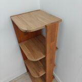 Designer oak shelf – Oak Duo Column