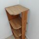 Designer oak shelf – Oak Duo Column