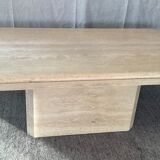 Travertine coffee table from the 70s