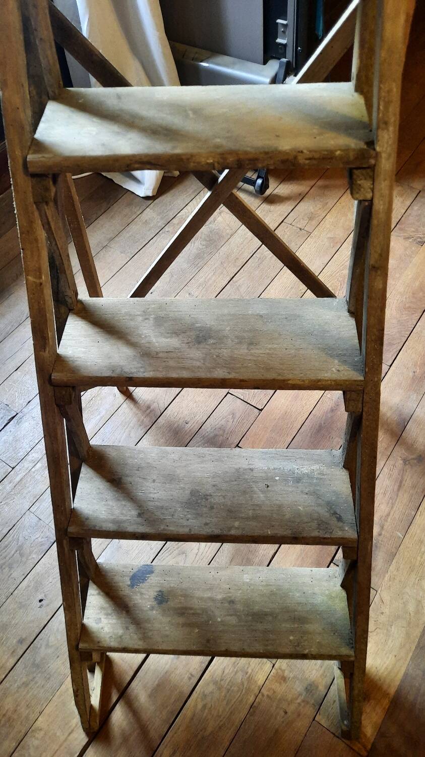 Vintage stepladder