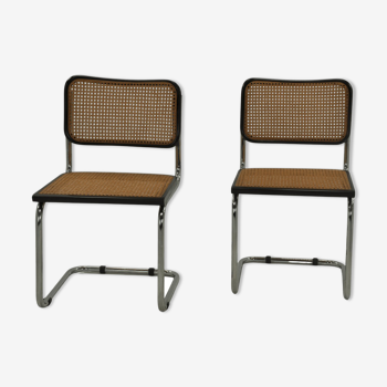 Cesca chairs by Marcel Breuer