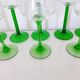 Set of 8 Glasses of La Rochère Crystal Wine and Glass