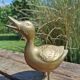 Paire de canards en laiton