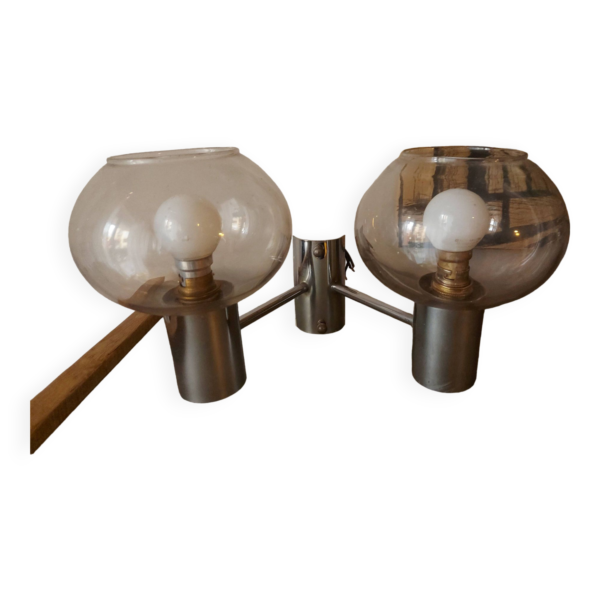 Sciolari vintage double wall light