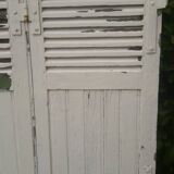 Shutters 4 leaves H148xL245cm antique oak pair 1