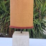 Vintage stone lamp 70s