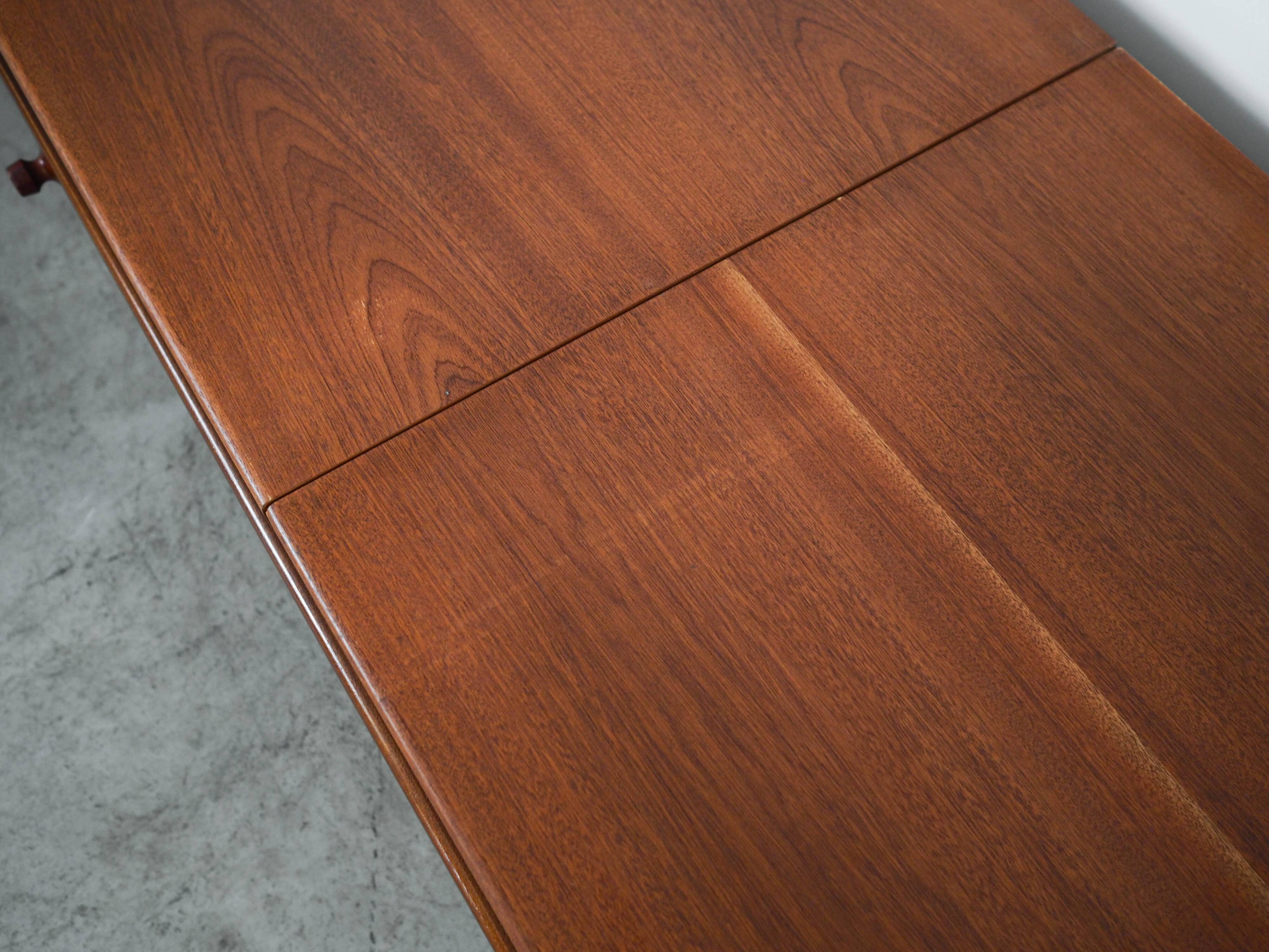 Low mahogany furniture, Danish design, 1970s, made in Denmark.