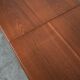 Low mahogany furniture, Danish design, 1970s, made in Denmark.