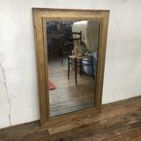 Miroir en bois dorée 1960 vintage