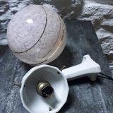 Clichy glass ball sconce