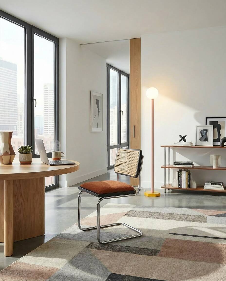 Cesca Armchair Terracotta