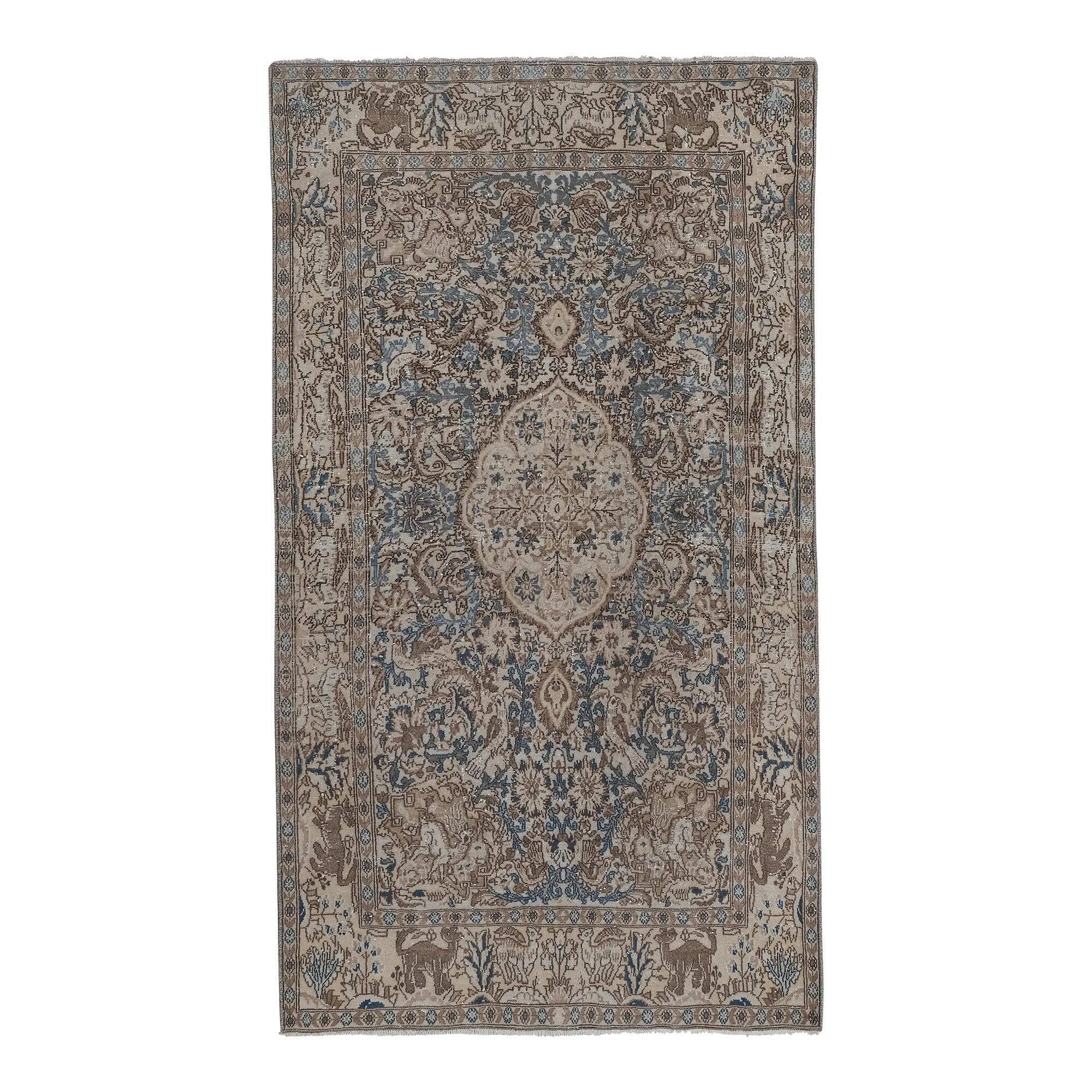Tapis turc vintage fait main