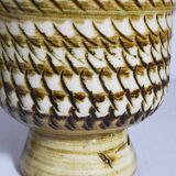 Duo of sacrificed ceramics Pottery by Pieter Groeneveldt 60s