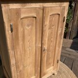 Parisian sideboard in solid thick pine / high