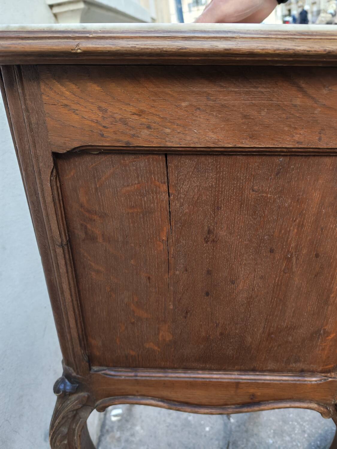 Louis XV style bedside table