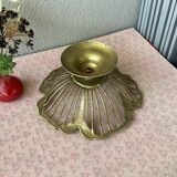 Art Nouveau openwork brass cut