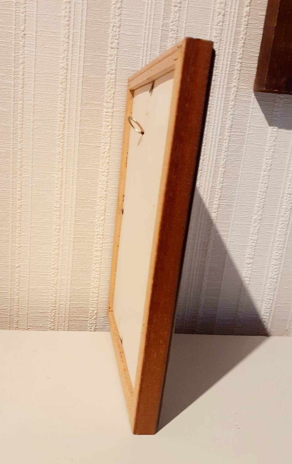 Bouquet frame of dried flowers