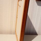 Bouquet frame of dried flowers