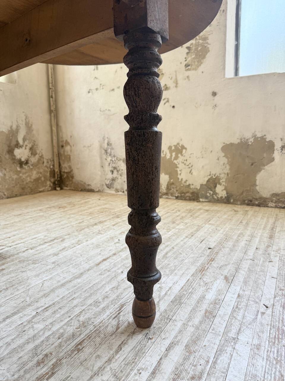 Oval farmhouse table 250cm pine