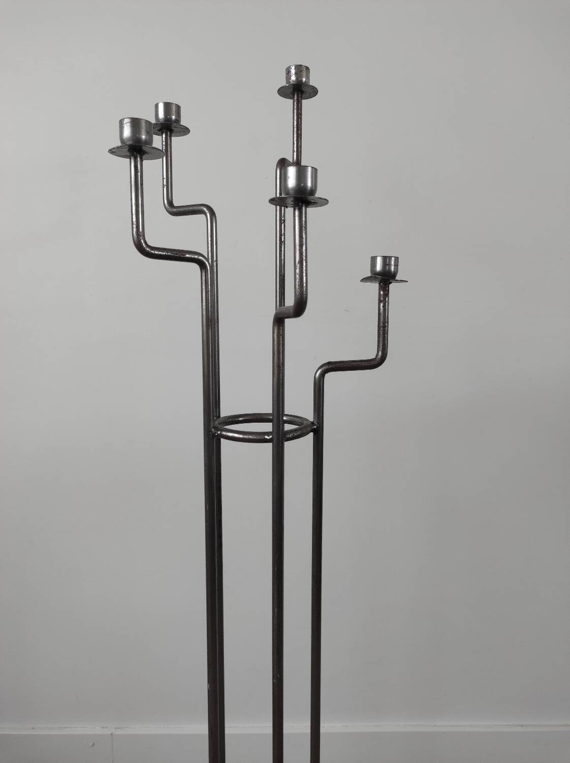 Vintage floor candle holder