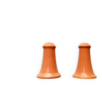 Postmodern ceramic salt and pepper shakers by Gallo Design for Villeroy & Boch, set of 2.