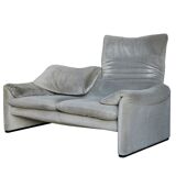Maralunga sofa 2 places, by Vico Magistretti for Cassina