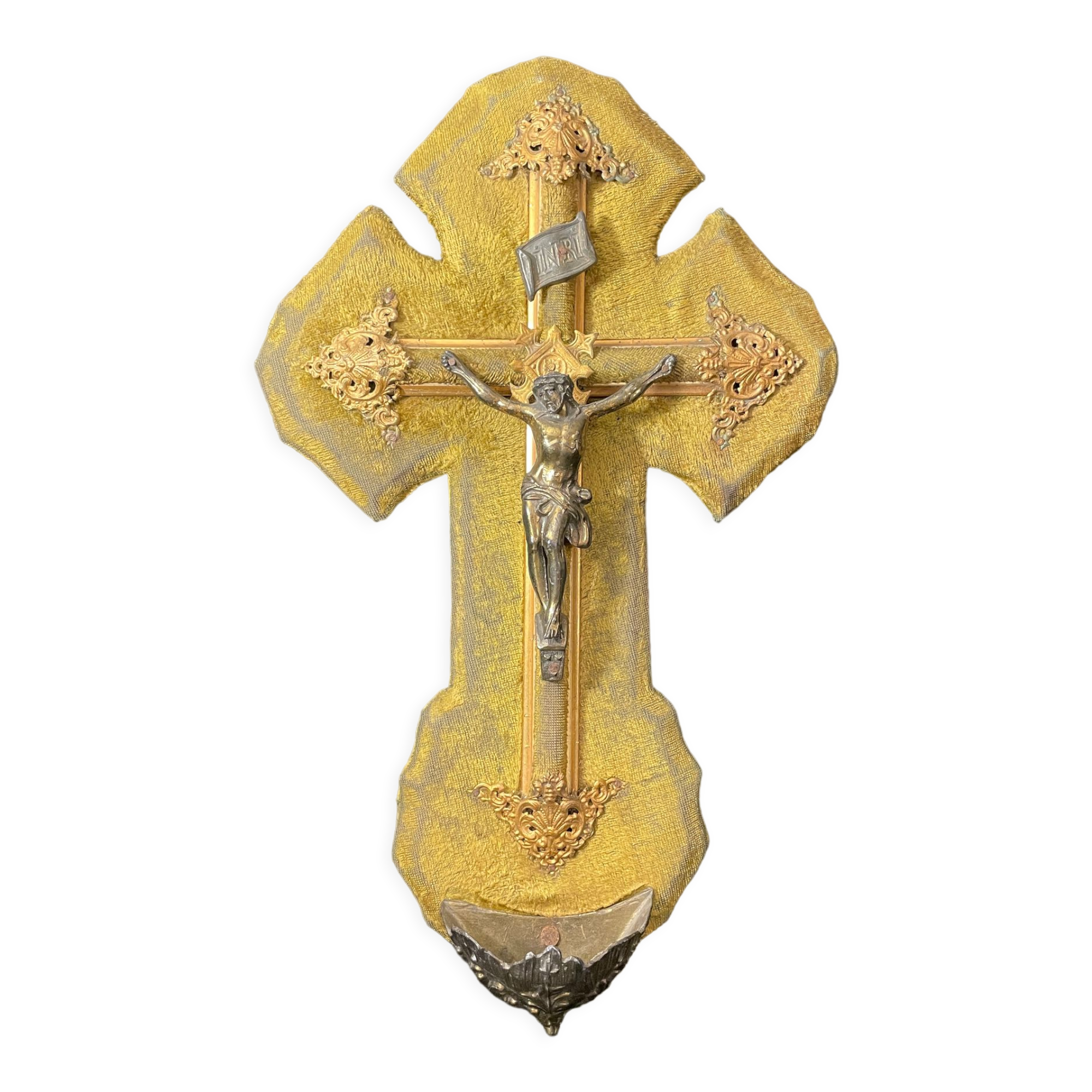 Napoleon III crucifix-holy water font