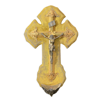 Napoleon III crucifix-holy water font