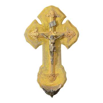 Napoleon III crucifix-holy water font