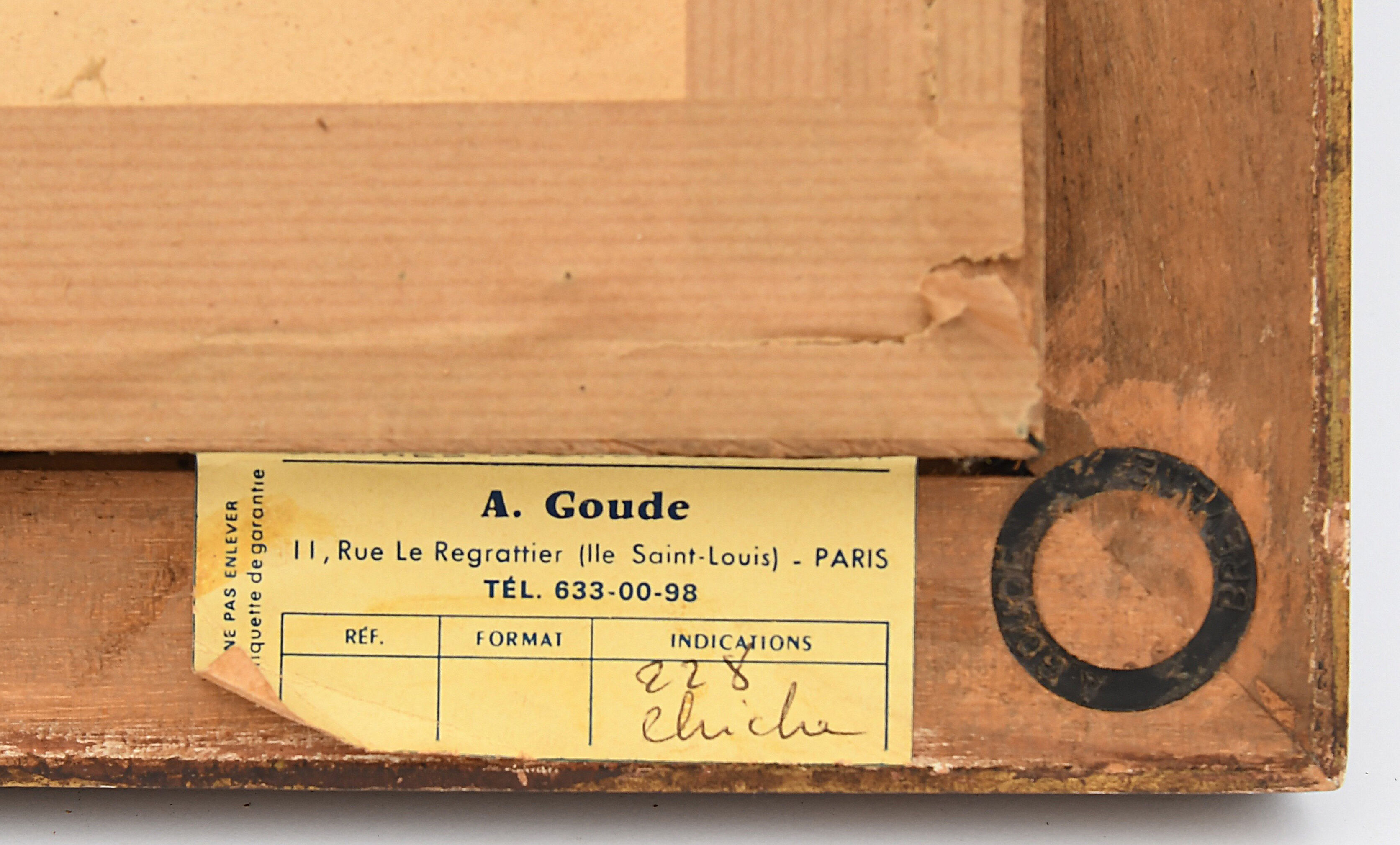 Jean Henri Chouppe (1817-1894) Watercolor - Mill near Orleans